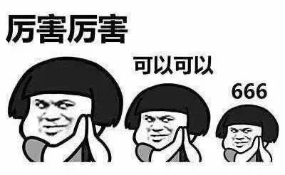厲害厲害，可以可以，666