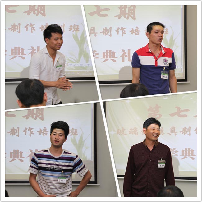 學(xué)員積極上臺做自我介紹，會議氣氛熱烈