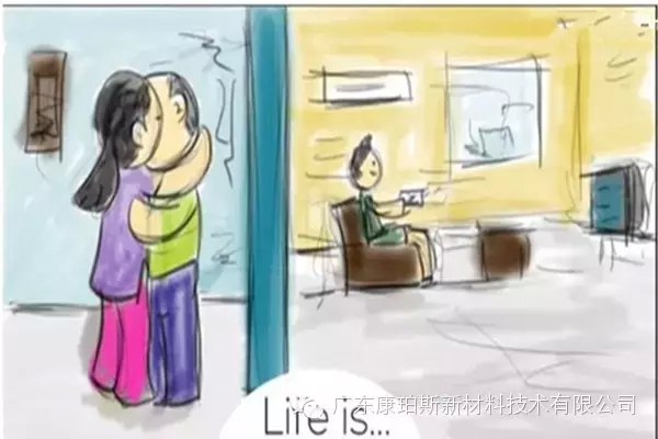 人生就是。。。 就算孩子在家，還是忍不住與40歲的另一半偷偷親一口